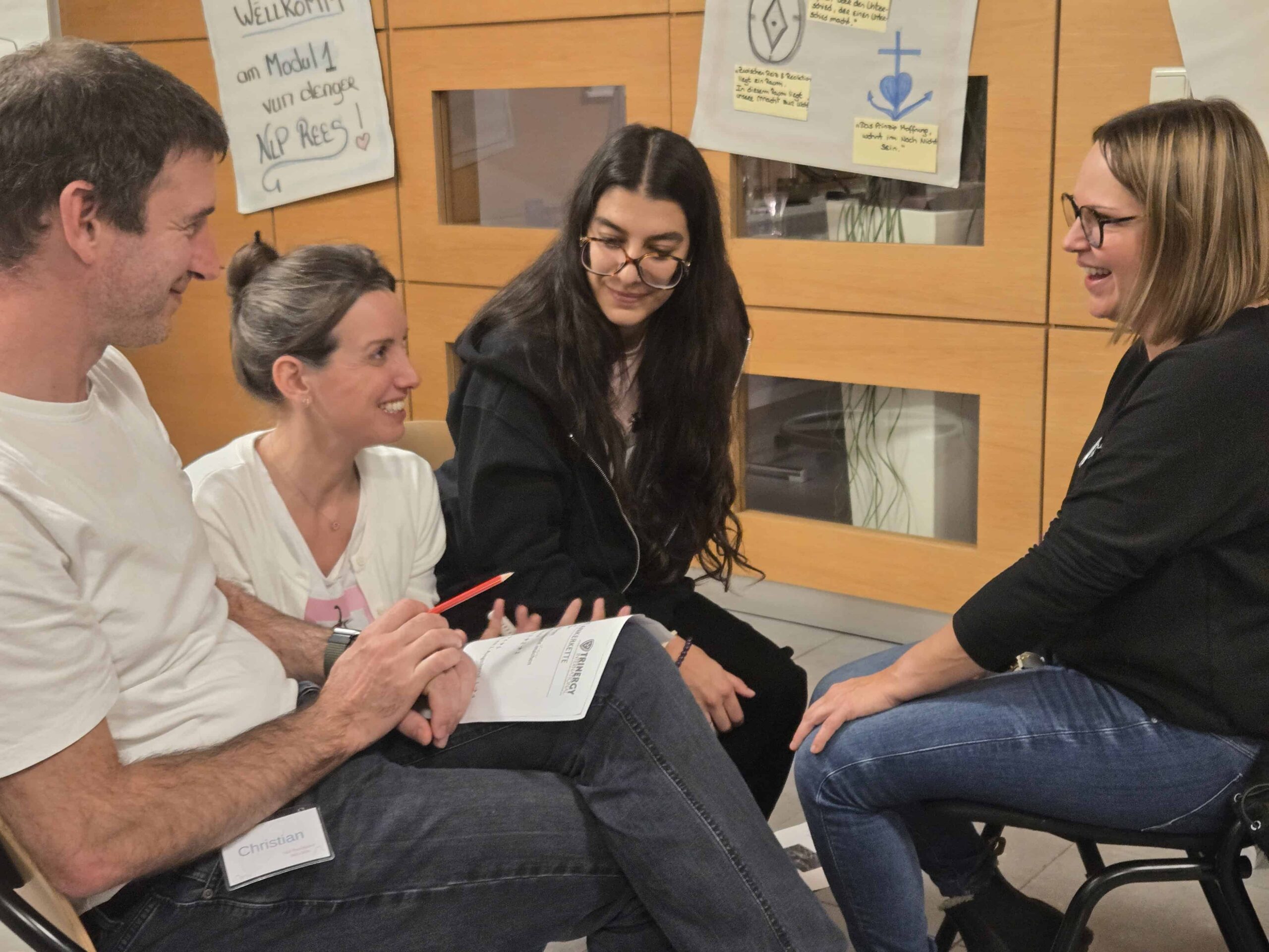 Marina Clement, Seminar, Gemeinsam, Gruppe